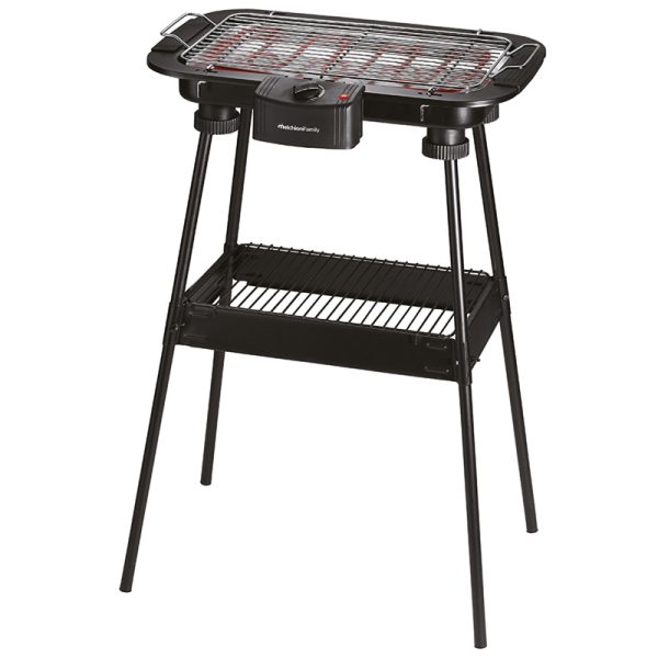 Barbacoa eléctrica con patas 2000 W -  BBQ02 - Imagen 2