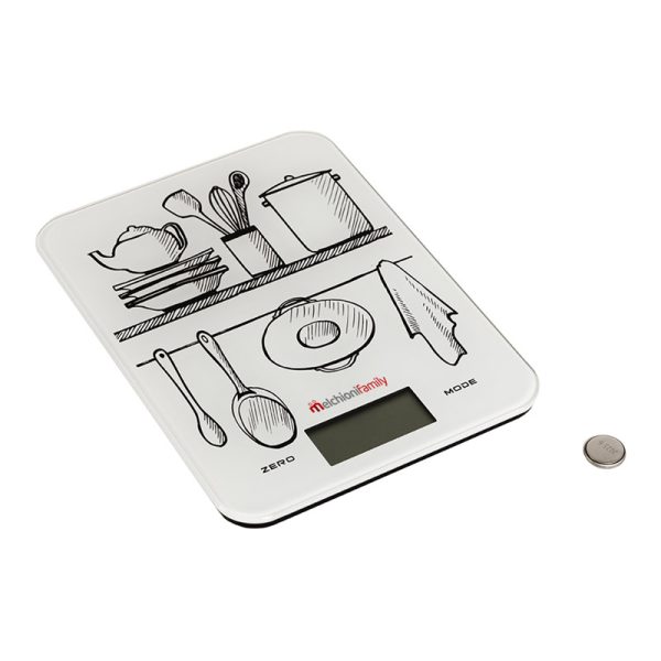 Báscula de Cocina Cristal templado. 8Kg  Glass - Imagen 2