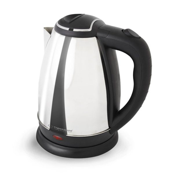 Hervidor de agua Acero Inox Cromo -1,8 Litros  Tugela Cromo