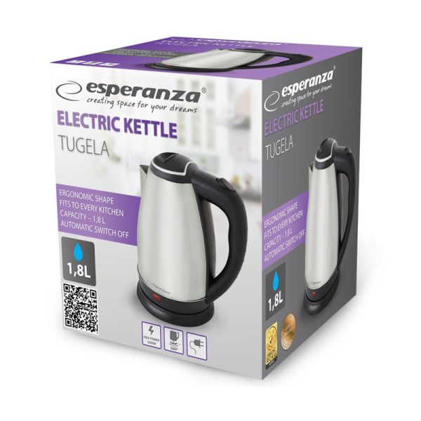 Hervidor de agua Acero Inox - 1,8 Litros  Tugela Inox - Imagen 2