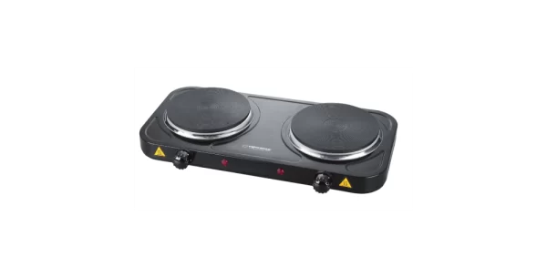 Placa Eléctrica 2 Fuegos 15,5cm - Cotopaxi Black