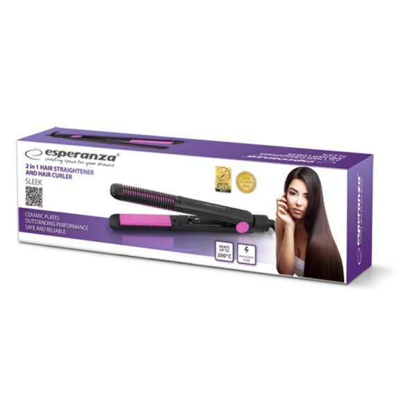 Plancha de pelo/Moldeador Cerámico - Sleek - Imagen 2