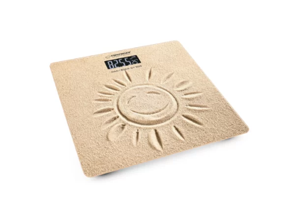 Báscula de baño diseño Slim, solo 6 mm - 180 Kg Sunshine