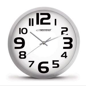 Reloj de pared Zurich White