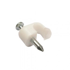 Grapa redonda con clavo acero  AC0621E