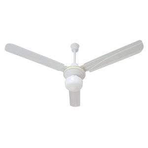 Ventilador de techo 3 Palas Metálicas 120cm con Luz - 60 Watios MF 2215ASL