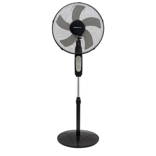 Ventiladorl de Pie 40 cm con Mando- Altura 125cm. Modo Brisa y Sleep. AMF1681BR