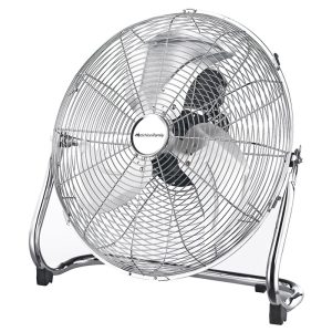 Ventilador Industrial Suelo Acero Cromado 40 cm-80 Watios MF 2445IND