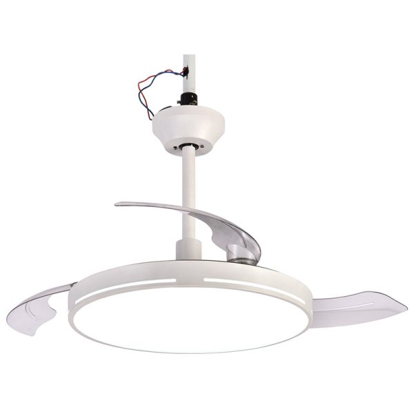 Ventilador de techo Aspas Retráctil con luz 105 cm - 65 Watios MF2503CEI