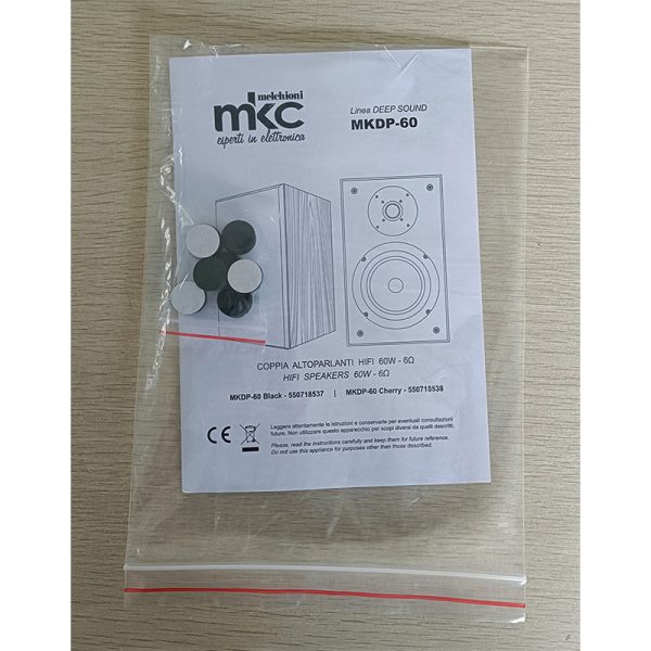 Altavoz/Columna HIFI Madera (pareja) - 60 Wat. RMS MKDP 60 BLACK - Imagen 5