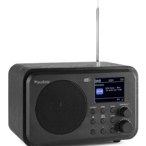 Radio FM portátil Milano Black