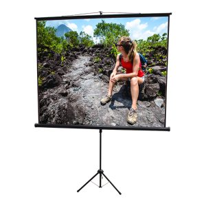 Pantalla Trípode para Proyector 180x180 cm IR-S1180RN