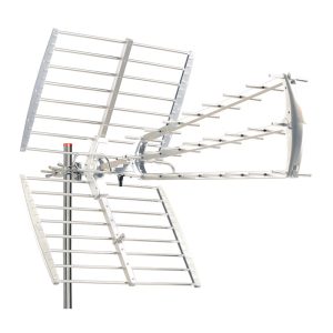 Antena Digital Terrestre HEVC 43 elementos-18 dB (DVBT-2/HD-UHD) - ZTL 2335G
