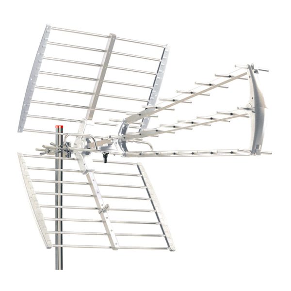 Antena Digital Terrestre HEVC 43 elementos-18 dB (DVBT-2/HD-UHD) - ZTL 2335G