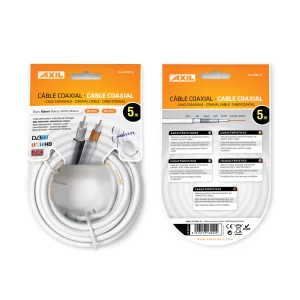 Cable Coaxial profesional 19VATC/ 5 M CA0707E
