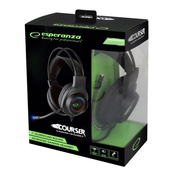 Auriculares Stereo Gaming Surround 1.1 - COURSER - Imagen 2