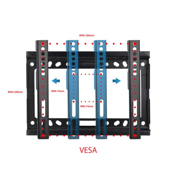 Soporte TV Fijo/Orientable 14"/50"  PERSES - Imagen 5