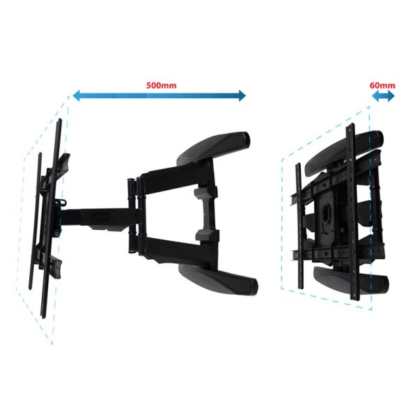 Soporte TV 3articulaciones/Doble Brazo 40"/85" CRONOS - Imagen 3