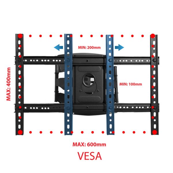 Soporte TV 3articulaciones/Doble Brazo 40"/85" CRONOS - Imagen 7