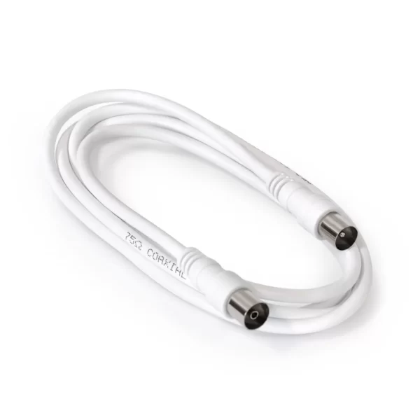 Prolongador cable antena 1,5m/BLANCO MP0578C