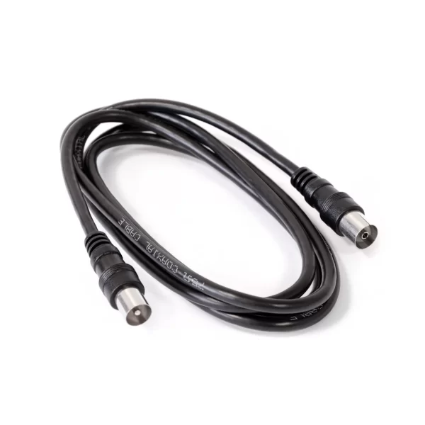 Prolongador cable antena 1,5m/NEGRO MP0584C