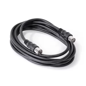 Prolongador cable antena 2,5m/NEGRO MP0586C