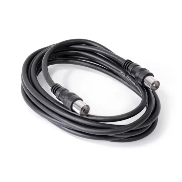Prolongador cable antena 2,5m/NEGRO MP0586C