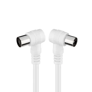 Prolongador cable antena 2,5m/Blanco MP0703C