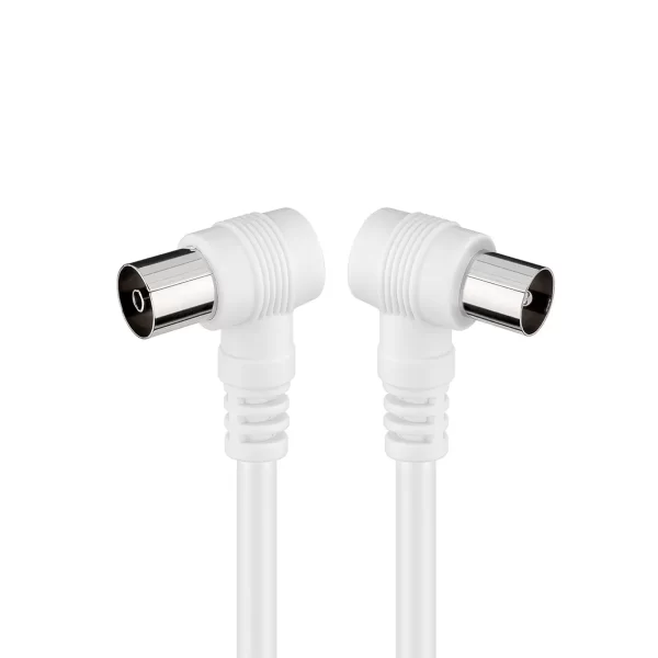 Prolongador cable antena 2,5m/Blanco MP0703C