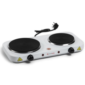 Placa Eléctrica 2 Fuegos (15,5 cm/18,5 cm) - Cook 2