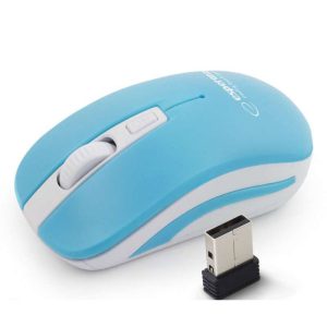 Ratón Wireless URANUS WHITE/BLUE