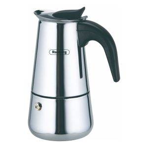 Cafetera de Acero Inoxidable Total Fuegos 9 tazas
