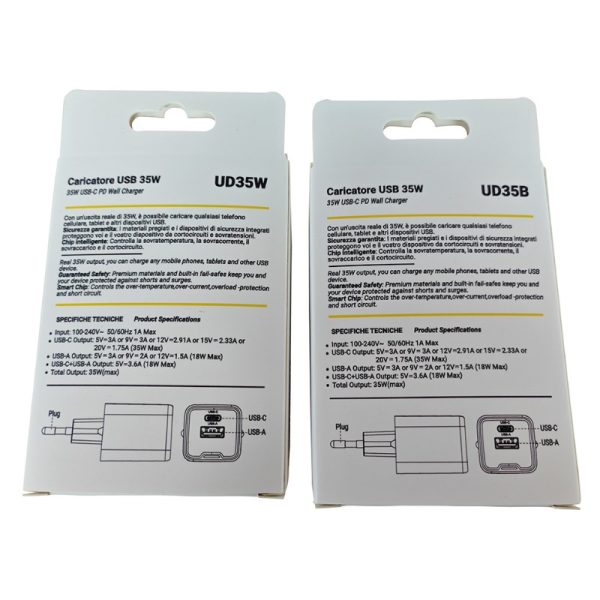 Cargador Rápido-Power Delivery 35 Watios UD35W - Imagen 5