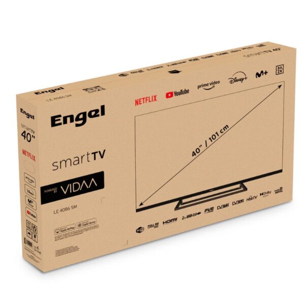 TV LED Smart TV 40" - Peana central - LE4086SM - Imagen 5