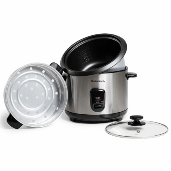Arrocera/Olla a vapor Acero Inox, 1,8 Litros - Loto - Imagen 4
