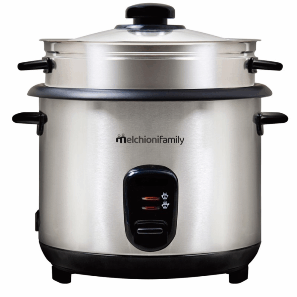 Arrocera/Olla a vapor Acero Inox, 1,8 Litros - Loto