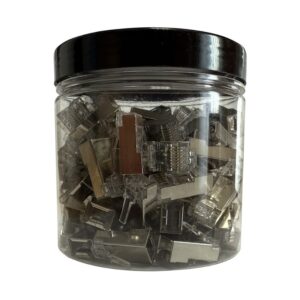 Conector RJ45 - pasante CAT 6 FTP (Bote 100 unid.)- MKC