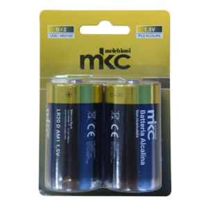 Blister 2 Pilas Alkalinas grandes de larga duración 1,5 V LR20 - 491465607