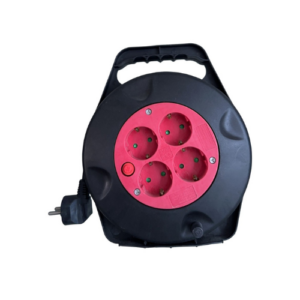 Enrollacables 4 tomas con termostato, 10 metros - 492519371