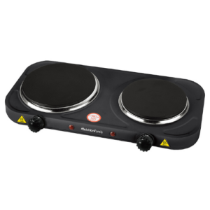 Placa Electrica 2 Fuegos Cook 2 negra - 118360121