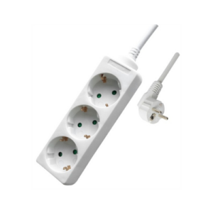 Regleta Schuko 3 tomas en F de alta calidad  - 3.680 W. - 492519375