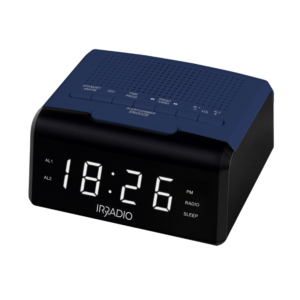 Radio Reloj Despertador Digital - 2 Alarmas - IR-Clock