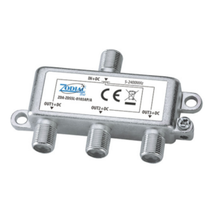 Splitter-Distribuidor TV Satélite-Terrestre 1 entrada/3 salidas - 0103AP/A