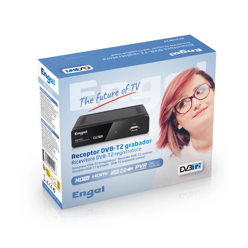Receptor Digital Terrestre DVBT-2 Engel - RT5130T2 - Imagen 2