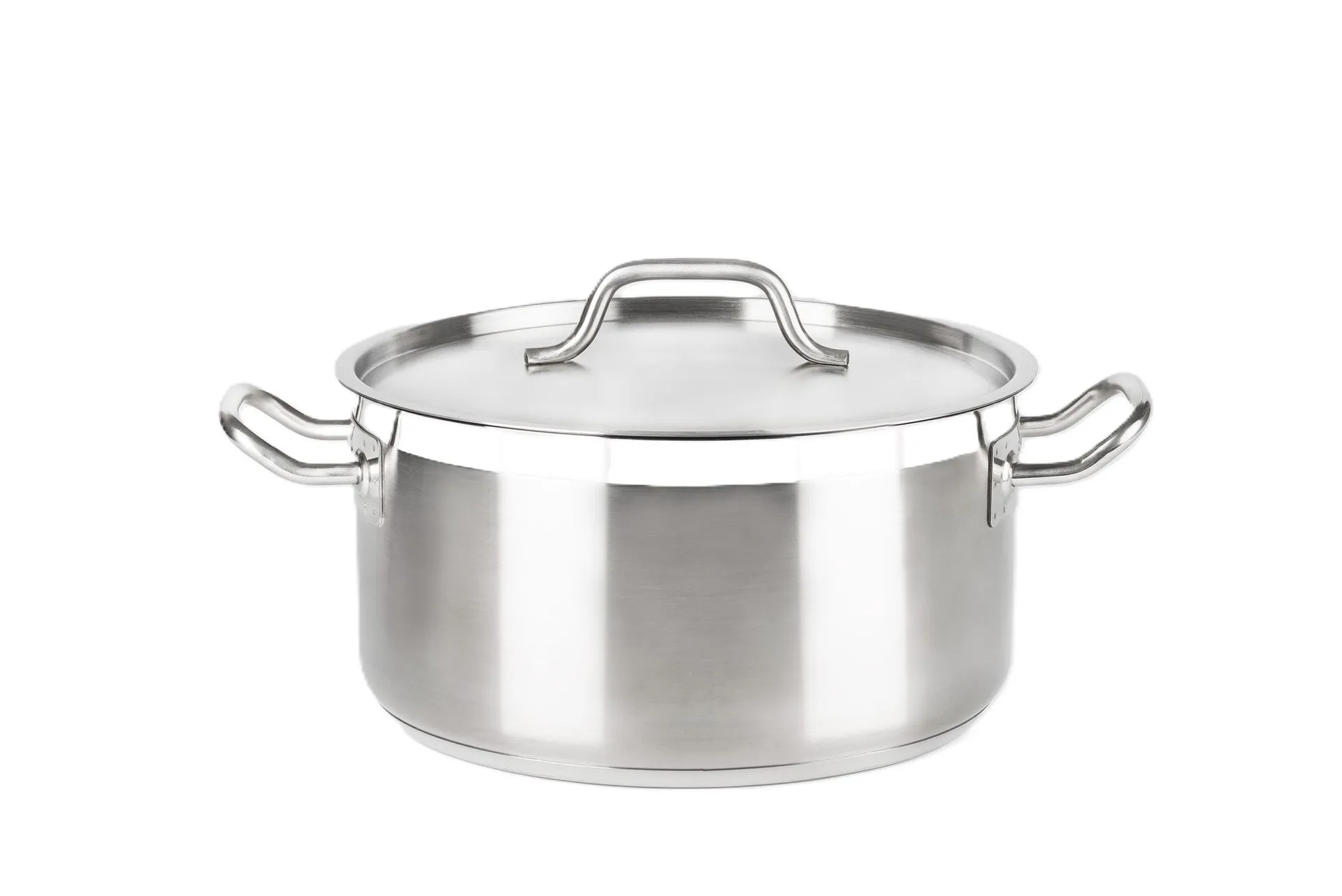 Cacerola Baja Profesional Acero Inox 18/10