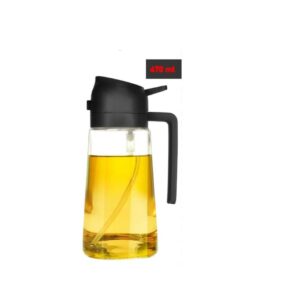 Dosificador-Pulverizador Aceite-Vinagre Borosilicato 470 ml
