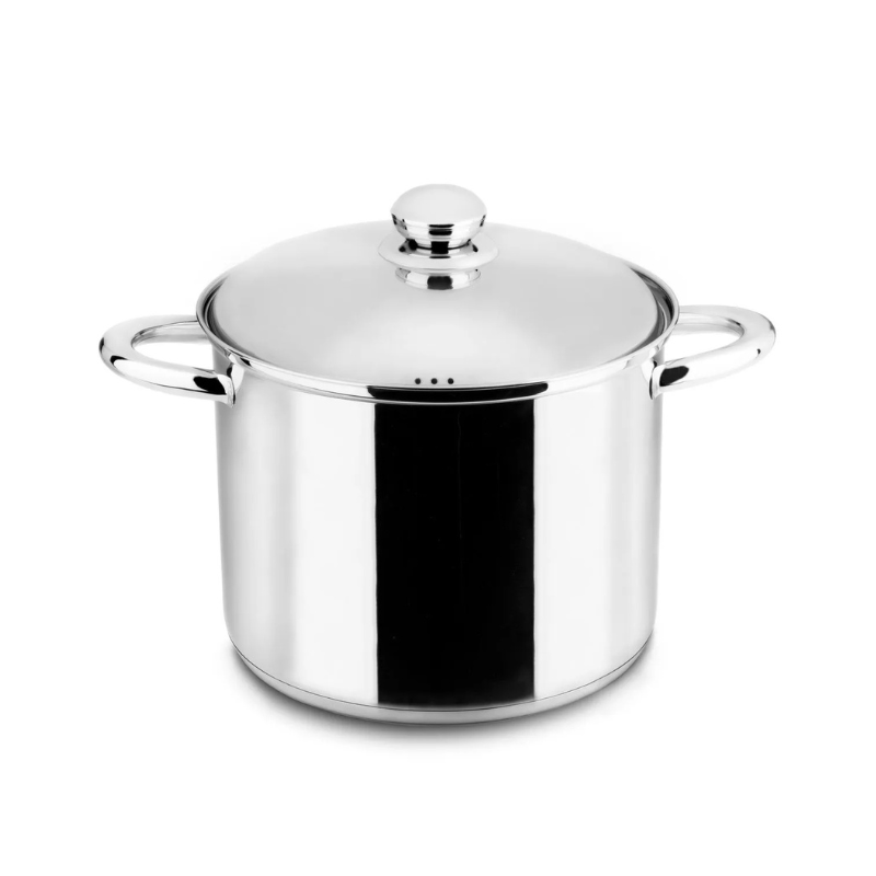 Olla/Cacerola Inox Acero Inoxidable - Tapa Acero Inoxidable