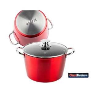 Olla Recta Aluminio Forjado - Serie Quantanium