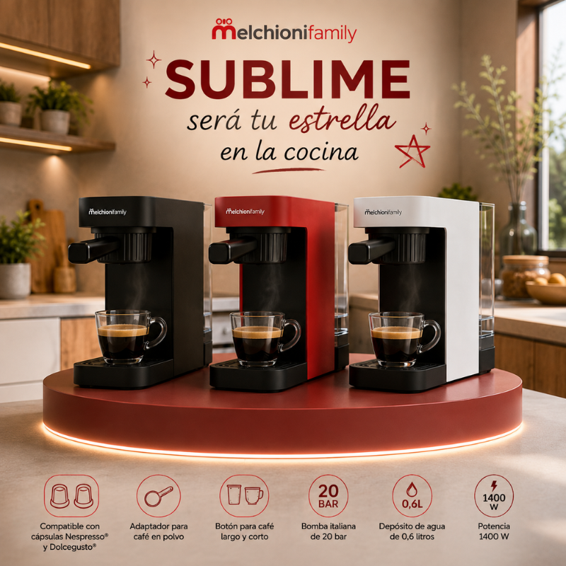 Cafetera Expresso 3 in 1 20 Bares Sublime Negra - 118320016 - Imagen 4