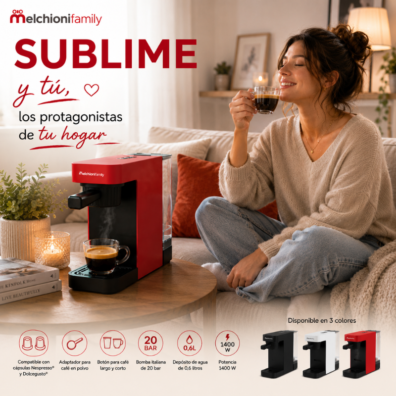 Cafetera Expresso 3 in 1 20 Bares Sublime Negra - 118320016 - Imagen 5